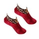 thumbnail image 2 of Sonducket 1 par de calcetines de invierno para el suelo con estampado de leopardo al tobillo gruesos antideslizantes Unisex zapatillas de salón gruesas Medias mujer vino tinto Sonducket AP009918-06, 2 of 6