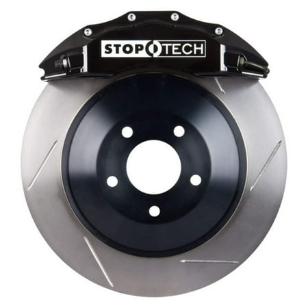 StopTech Chrysler 300C Front Touring 1-Piece BBK w/ Black ST-60 Calipers Slotted Rotor - 82.243.6100.51 Fits select: 2012-2016 DODGE CHARGER, 2012-2016 DODGE CHALLENGER