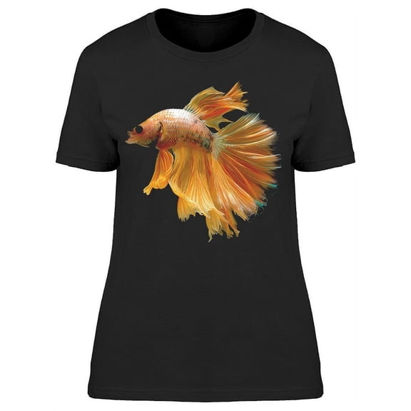 Amazing View Graceful Betta T-Shirt Women -Image by Shutterstock, Female Large