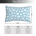 thumbnail image 2 of KLL Cute Animals Pillow Covers Envelope Closure,Super Soft and Cozy Fuzzy Fleece Pillow Case Cover (No pillow core） 16"x24", 2 of 5
