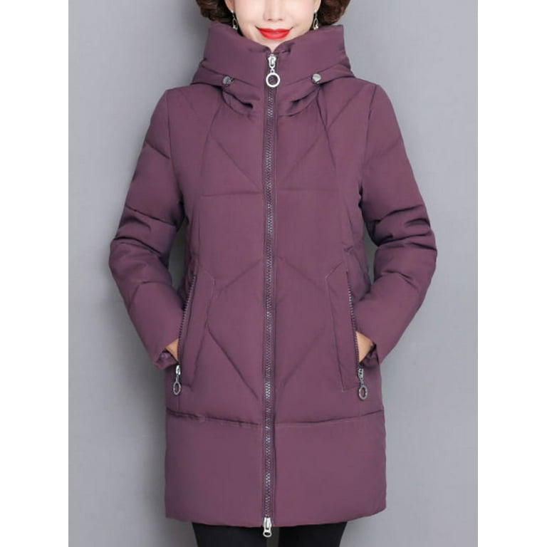 Overcoat Parka Middle-Aged And Elderly Mothers Winter New Cotton