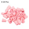 thumbnail image 3 of Unique Bargains Peach Pink Bell End Stopper Cord Rope Lock for Drawstring Bag (20 Pack), 3 of 5