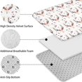 thumbnail image 5 of White Deer Antler Flower Pattern Bathroom Rugs Sets 3 Piece,Toilet Cover Set,Absorbent Non Slip Bathroom Mats Sets with U-Shaped Contour Rug Toilet Rug Set, 5 of 5