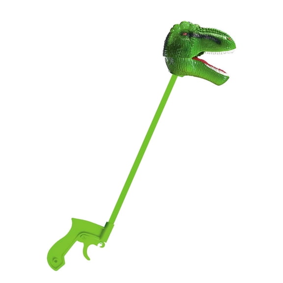 Safari Ltd. Green T-Rex Snapper - 18" Dinosaur Snapper / Grabber Toy for Boys, Girls, and Kids Age 3 