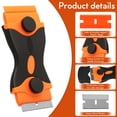 thumbnail image 4 of Blade Scraper Tool Scraper with 10 Metal and 10 Plastic Blades Sticker Cleaning Remover for Glass Decals Tint Stickers Labels Caulk Adhesive, 4 of 9