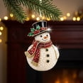 thumbnail image 5 of 12pcs Diamond Pearl Christmas Ornaments Decorations, Xmas Hanging Tree Pendants, Seasonal Indoor Outdoor Decor for Christmas Tree Mantel Window Wall, Gifts for Family Friends, 5 of 7