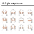 thumbnail image 1 of Cinta invisible para levantamiento de senos Calcomanías para el pecho transpirables de grado médico para mujeres Ndcxsfigh  Cuidado Belleza, 1 of 2