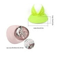 thumbnail image 4 of Women Hat Summer Outdoor Sunhat Girls Beach Sun Visor Cap Ladies Ponytail Adjustable Hat, Fluorescent Green, 4 of 10