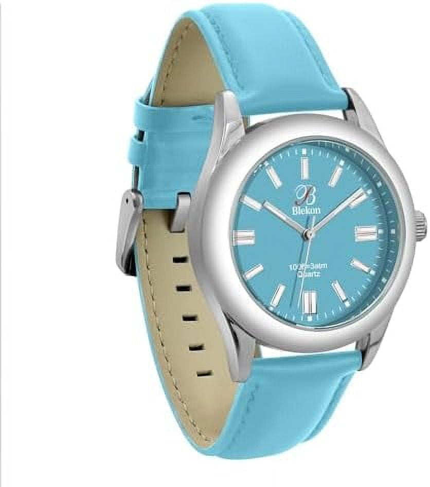 Blekon Original Stylish Bracelet & Leather Watch Set - Elegant Timepiece for Everyday & Special Occasions