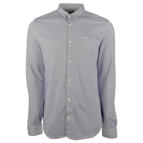 Men's Slim Fit Long Sleeves Shirt Bl Small