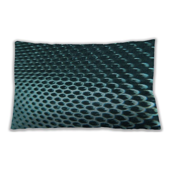 Ahgly Company Outdoor Rectangular Contemporary Lumbar Throw Pillow, 13 inch by 19 inch