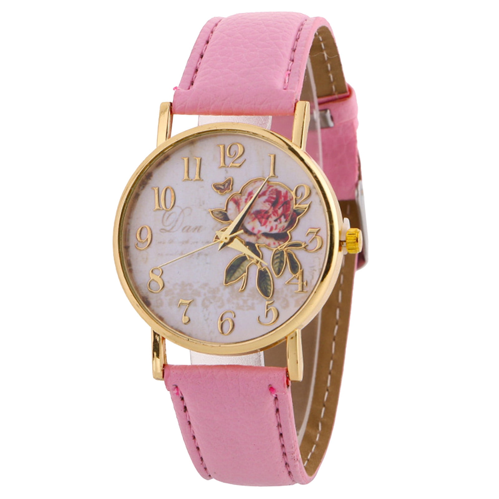 Kukoosong Womens Watches Clearance Sale Prime Rose design watch fashion watch suit men and women