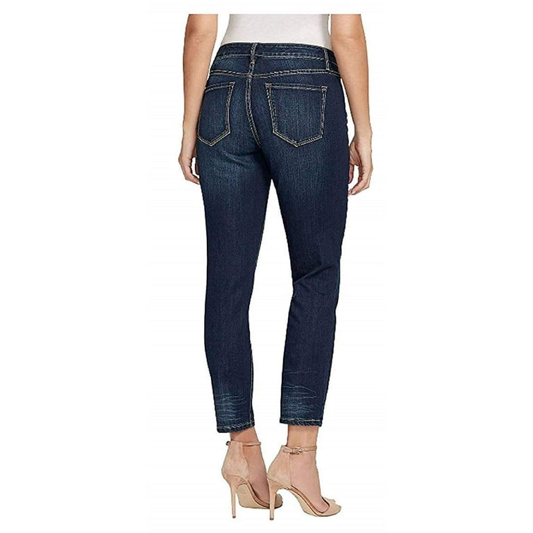 Nine West Jeans Womens Size 14 Gramercy Skinny Ankle Jean Newton Denim Walmart