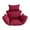 Red, variant on oshhni Egg Chair Cushion Hanging Seat Cushion for Family Balcony Outdoor Gray
