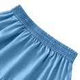 thumbnail image 6 of Miluxas Girl's Summer Long Flowy Skirt - Boho High Waist A-Line Maxi Skirt Light Blue 15-16 Years, 6 of 7