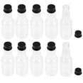 thumbnail image 1 of BESTYASH 50Pcs Small Clear Reusable Plastic Bottles for Liquids Portable Beverage Containers with Lids for Home Use, 1 of 8