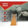 thumbnail image 2 of 72"x4"x1/2" Bucket Cutting Edge for Skid Steer & Loader - Weld-on & Bolt-on Yellow Painted 16Mn Steel Skid Steer Cutting Edge Blade for Loader & Excavator, 2 of 9