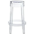 thumbnail image 2 of Modway Casper 26.5" Modern Style Plastic Counter Stool in Clear Finish, 2 of 4