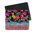 thumbnail image 3 of Versatility 6 Pcs Coasters For Drinks Square Floral Print Drinkware Non-slip Rubber Bottom, 3 of 4