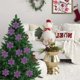thumbnail image 5 of Fiudx Adornos Navideños de 10 Cm, Copo de Nieve de Plástico, Decoración para Árbol de Navidad, Colgante de Copo de Nieve Hueco., 5 of 6