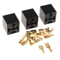 thumbnail image 4 of Colaxi 5 Pin Car Automotive Relay Socket Base Holder Connector Terminals 40Amps (Pack Of 3), 4 of 8