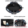 thumbnail image 3 of Pioneer Flower Floral Print Pattern Travel Tote Bags for Women Carry On,Large Weekender Bags for Women Travel,Multi Functional Duffle Bag for Work,Shopping,Sports, 3 of 5
