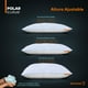 thumbnail image 5 of Dreamlab Almohada Polar Cloud Pillow 2 Pack| Funda Fría al Tacto, Altura Ajustable, Memory Foam y Microfibras | Firmeza: Media | Hipoalergénica, Certificaciones |2 Piezas Tamaño Estándar (45cm x 64cm), 5 of 7