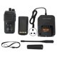 thumbnail image 1 of Walkie Talkies portátiles impermeables IP66 con radio digital de 2 vías de 400 a 470 MHz para enchufe británico para exteriores, 1 of 10