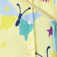 thumbnail image 4 of Little Kids Girl Summer Outfit Sleeveless Tied Flower Print Cami Tank Tops Elastic Pants Toddler 2Pcs Clothes Set Girls Summer Set 1-3 Years,12-18 Months, 4 of 8