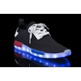 thumbnail image 2 of Hoverkick Womens Hyperions LED Sneaker (Black / White), 2 of 5