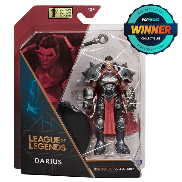 League of Legends, 4-Inch Darius Collectible Figure w/ Premium