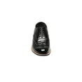 thumbnail image 3 of 00267, Stacy Adams Leather Shoes Dayton Alligator Print Wingtip Lace Up Black, 3 of 7