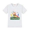 thumbnail image 4 of 2024 Nueva Venta Caliente Videojuego Pikmin 4 Impresión de Dibujos Animados Niños Camiseta de Algodón Linda Divertida Niñas Ropa Bebé Niños Verano Niños Tops, 4 of 4