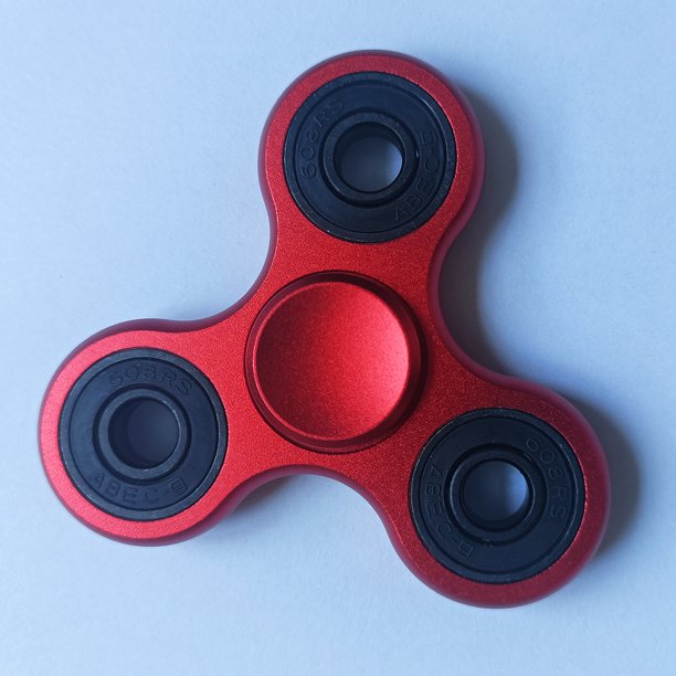 Fidget Spinner chapado en aleación de aluminio, aleación de Metal R188, proceso de dibujo de rodamiento silencioso, Spinner manual para aliviar el estrés, juguetes para niños y adultos