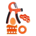 thumbnail image 1 of Entrenadores de fuerza de agarre ejercicio manual para el entrenamiento muscular músicos de gimnasio en casa Naranja, 1 of 8