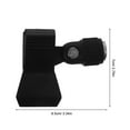 thumbnail image 2 of Houderco Accesorio De Clip Para Micrófono Negro Con Universal Para Soportes Y Uso Portátil, 2 of 8