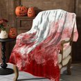thumbnail image 2 of Handprint Blanket Autumn Blanket Style Suitable For Bed Sofa Couch Travel Camping Air Conditioner Blanket Blanket Full Size Blanket for Stay Neutral Color Throw Blanket Full Size Throw Blanket for Bed, 2 of 4