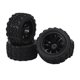 thumbnail image 1 of Neumáticos De Ruedas De Coche RC 1/10, Neumáticos De Ruedas De Coche RC De Alta Resistencia A La Abrasión Con Tuerca De Seguridad M4 Para Accesorios, 1 of 8