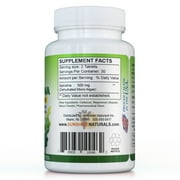 Sunshine Naturals Spirulina Algae Dietary Supplement, 60 Tablets, 500 mg, Superfood, Natural Immune Booster
