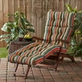 thumbnail image 3 of Greendale Home Fashions Sunset Stripe 72 x 22 in. Outdoor Chaise Lounge Chair Cushion, 3 of 8