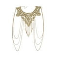 thumbnail image 2 of Fiudx Cadena Corporal, Elegante Alegría de Encaje, Cuello de Borlas Multicapa, Cadena Corporal de Longitud Longitudinal, Accesorio de Moda, Inexpugnable para Guardarropa de Una Mujer, Ideal para Ocas, 2 of 7