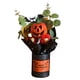 thumbnail image 5 of Ramo de cabeza de calabaza de Halloween, adorno de fantasma de calabaza, decoración, mini flor Naranja, 5 of 9