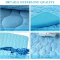thumbnail image 3 of Furry Basics Dog Cooling Mat, Furrybasics Coolingmat, Summer Indoor Dog Cooling Pad, Pet Ice Silk Self Coolpad, Washable for Small Medium Large Dogs and Cat (Pink, Large), 3 of 8