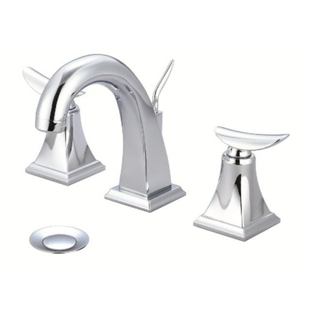 Just JLR-601-DA Two Handle Bathroom & Lavatory Widespread Faucet- Polished Chrome