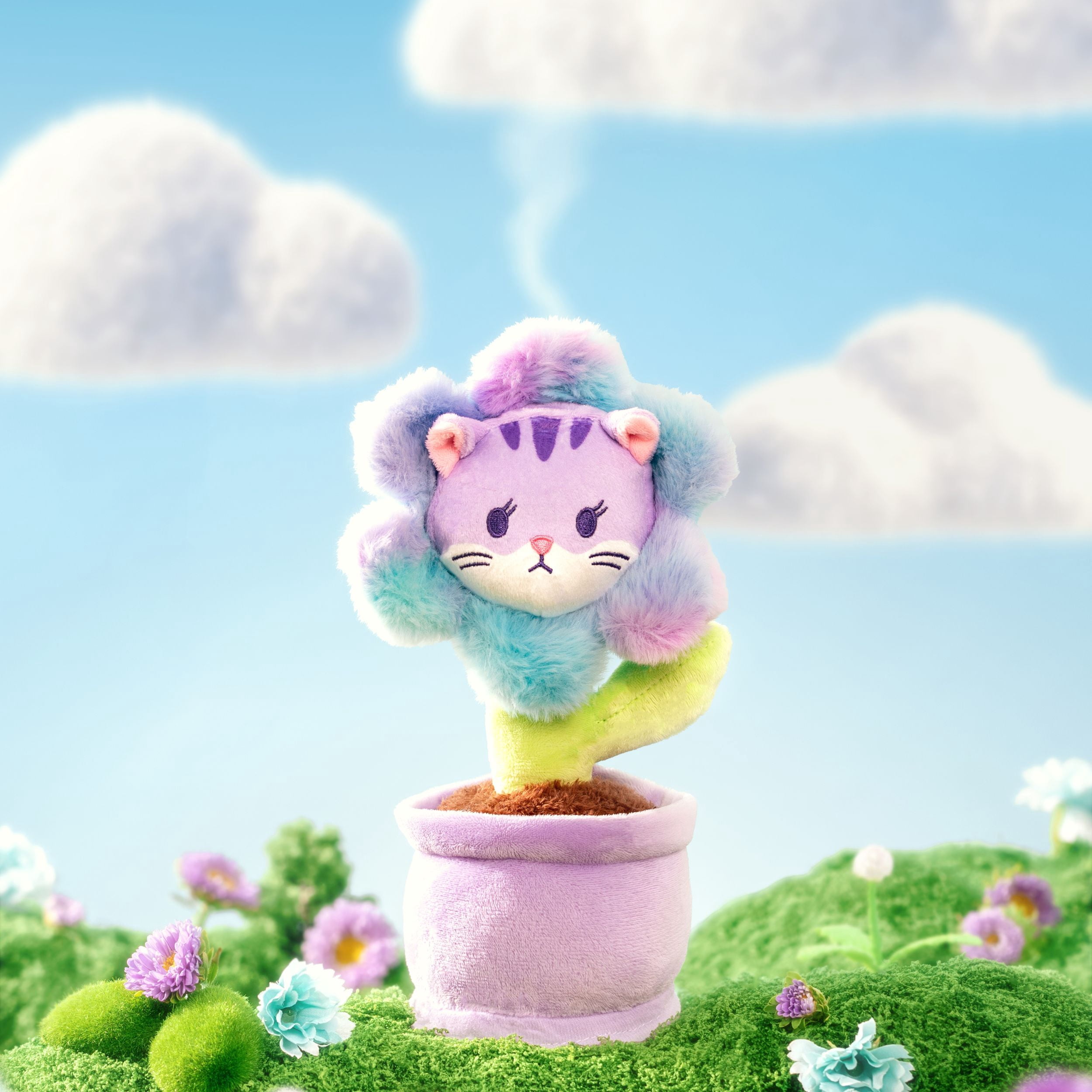 i love aromie™ Misteria - Lavender Scented Flower Plush with Visible Magic Mist. Refillable Fragrance Toy for Kids 4+