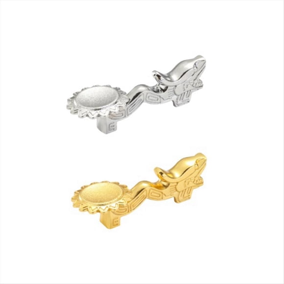 Soporte para Palillos, Estante para Palillos de Dragón Retro de Aleación, Soporte para Cuchillo, Cuchara y Tenedor, Soporte para Palillos, Dorado y Plateado, 2 Uds.