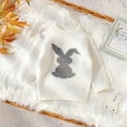 thumbnail image 5 of KAUOD Baby Boys Girls Easter Knit Sweater Cute Bunny Crewneck Pullover Sweater Long Sleeve Sweatshirt Fall Clothes, 5 of 9