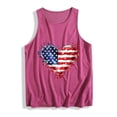 thumbnail image 4 of American Flag Tank Tops for Women 4th of July Air Force Flyover Flag Tank Shirts with Eagle Patriotic USA Flag Vest Shirt, 4 of 5