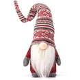 thumbnail image 2 of Gnomo de vacaciones Tomte sueco hecho a mano, adornos de decoración de duendes navideños Regalos del Día de Acción de Gracias Gnomos suecos tomte Namotu WRLF-640, 2 of 6