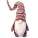 thumbnail image 1 of Funoasis Holiday Gnome hecho a mano sueco Tomte, adornos de decoración de elfos navideños, regalos del día de agradecimiento, gnomos suecos tomte (raya roja - 19 pulgadas) Zhivalor HMYH570, 1 of 7